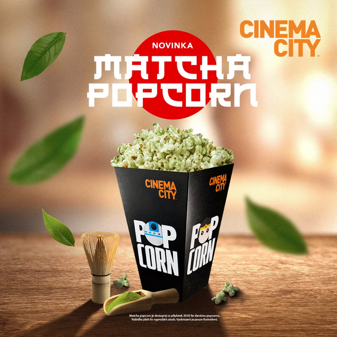 Matcha popcorn