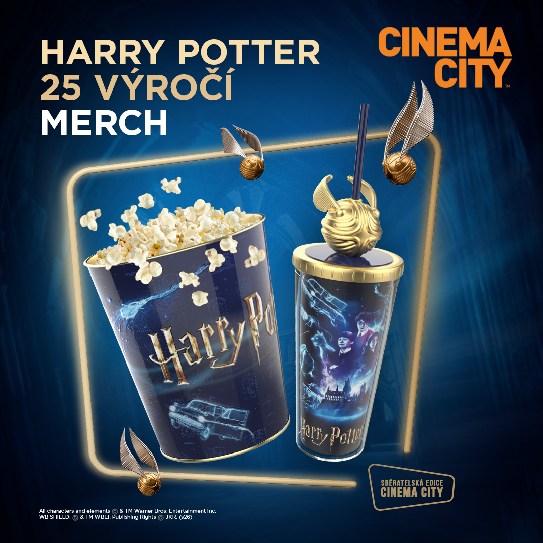 Merch Harry Potter - 25 výročí
