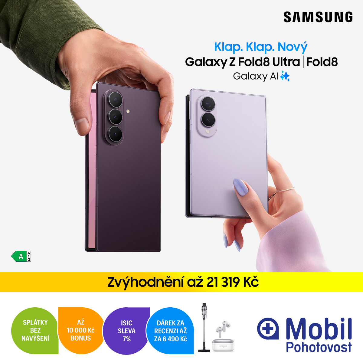 Klap. Klap. Nový Galaxy Z Fold8
