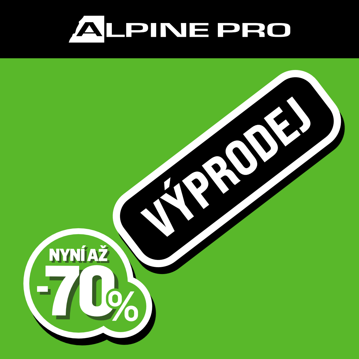 Výprodej v ALPINE PRO