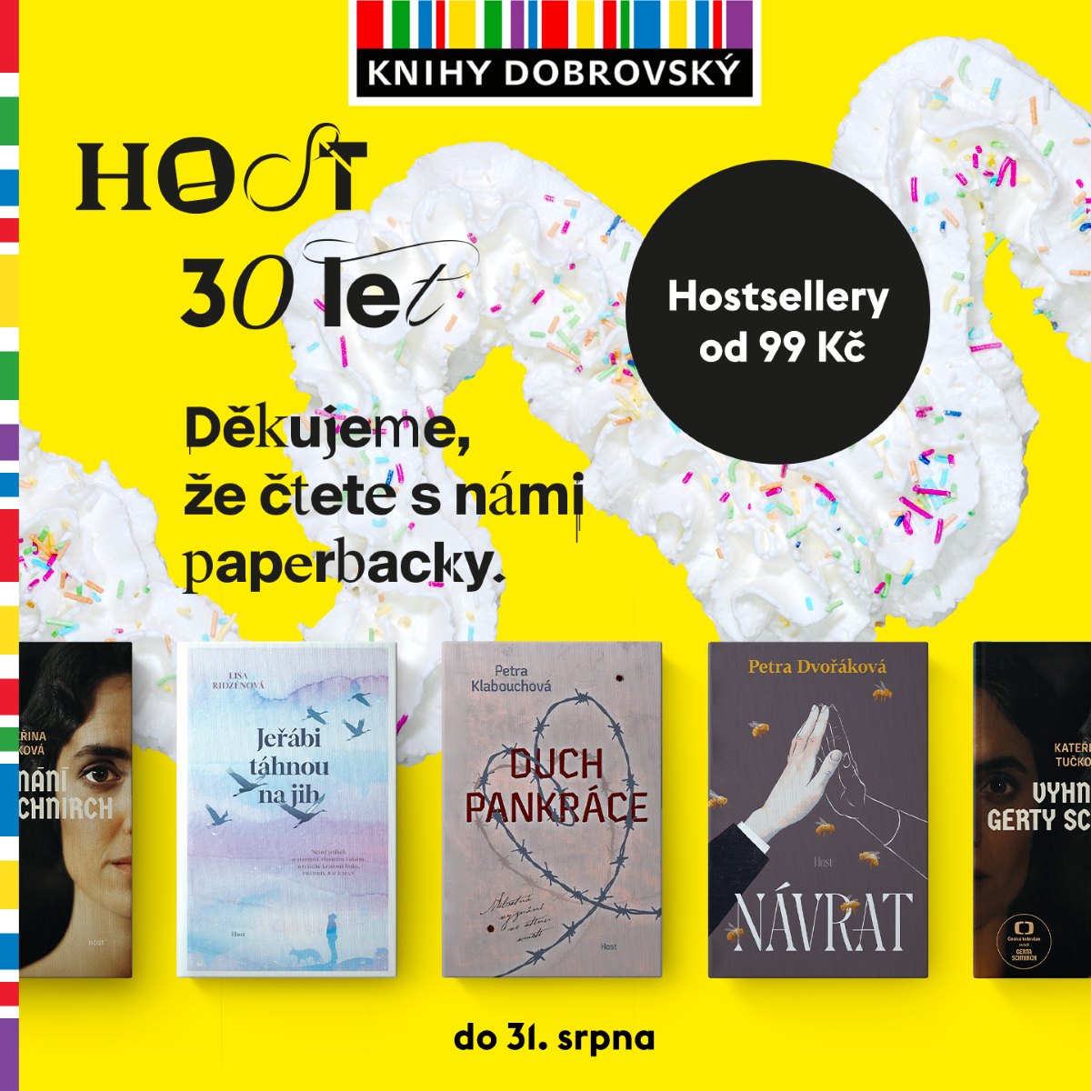 Legendární brožky od HOSTu