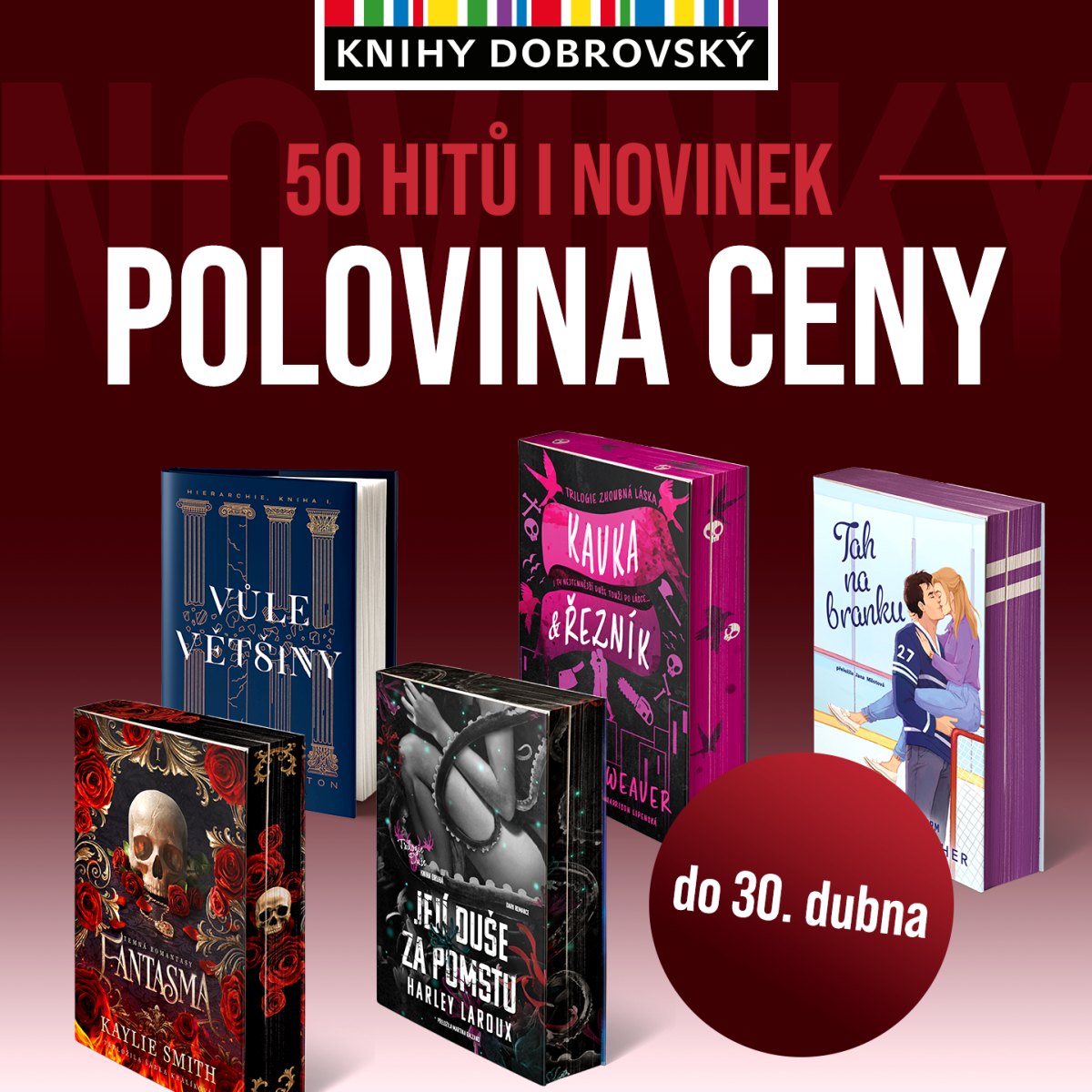 50 hitů i novinek, polovina ceny