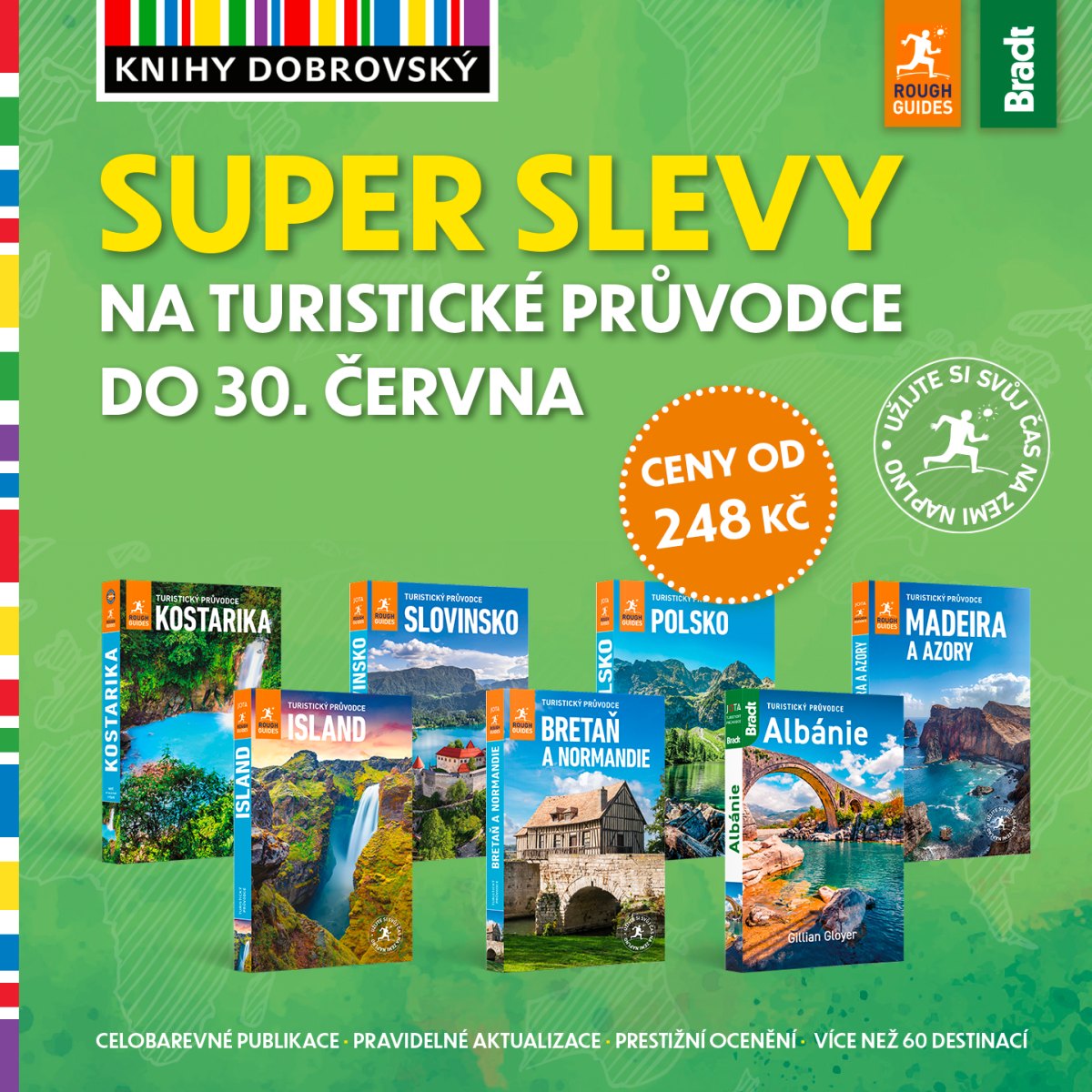 Super slevy na turistické průvodce