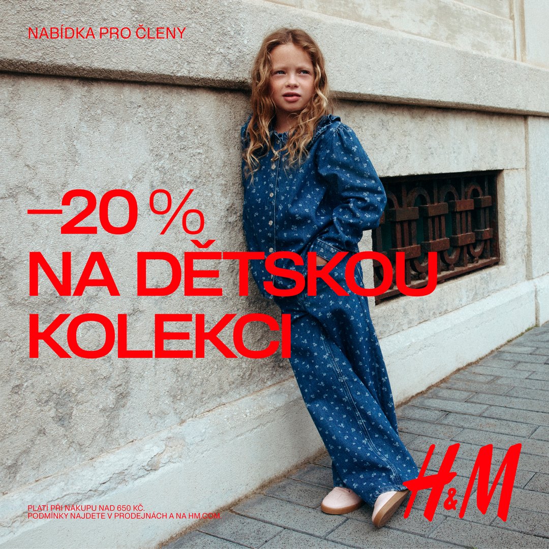 -20 % na dětskou kolekci