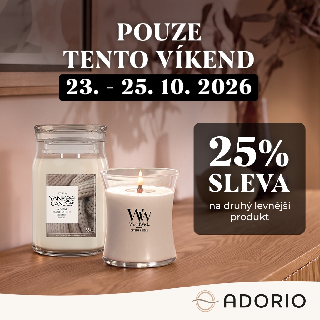 Dvojí radost tento víkend v ADORIO
