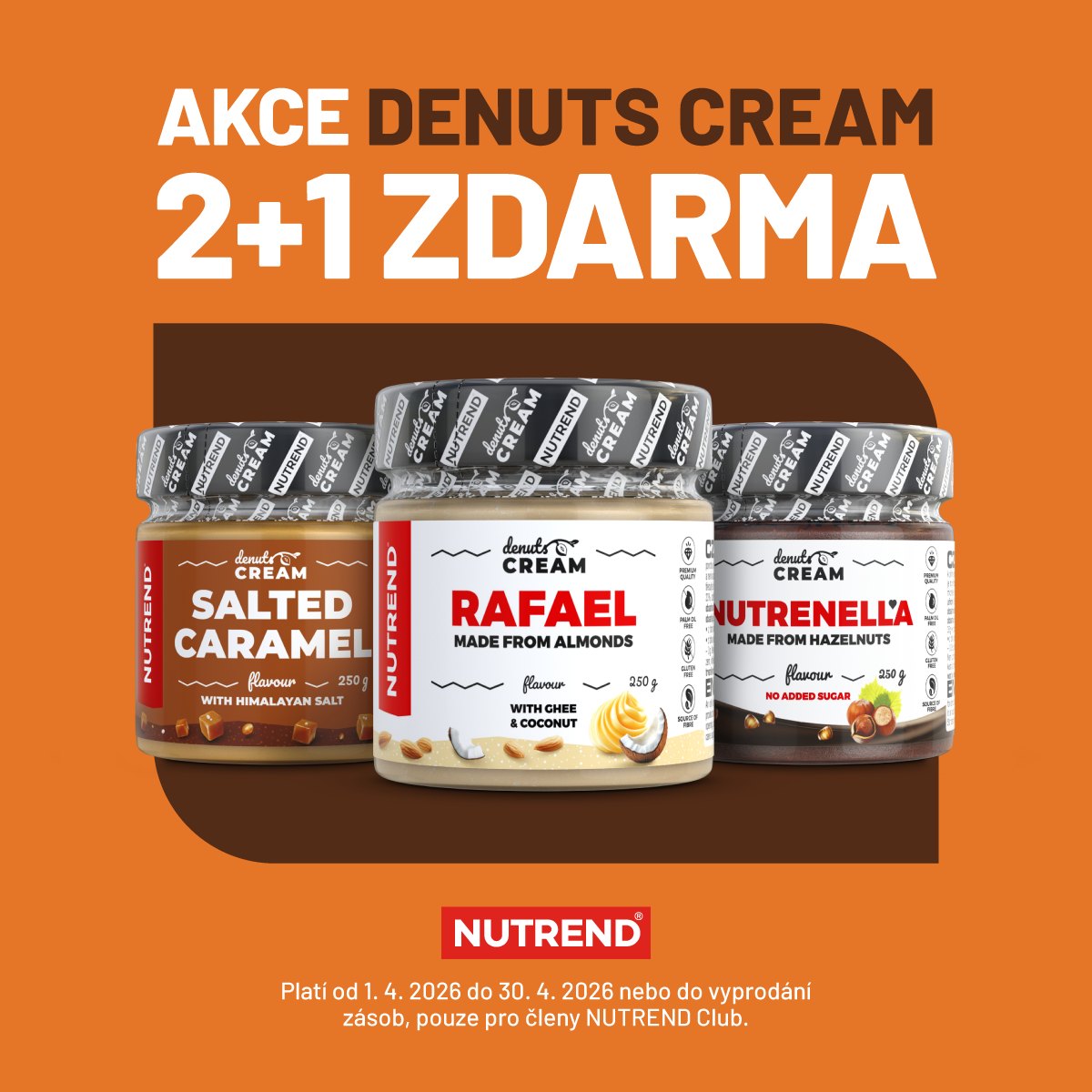 Denuts Cream 2+1 zdarma