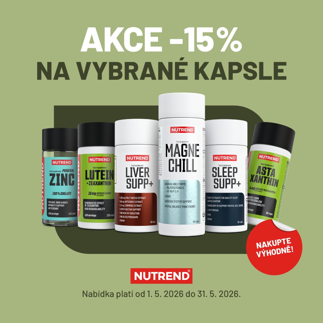 Akce -15 % na kapsle