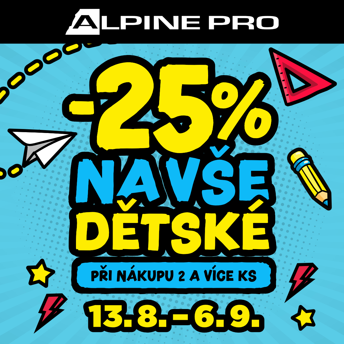 -25 % na vše dětské