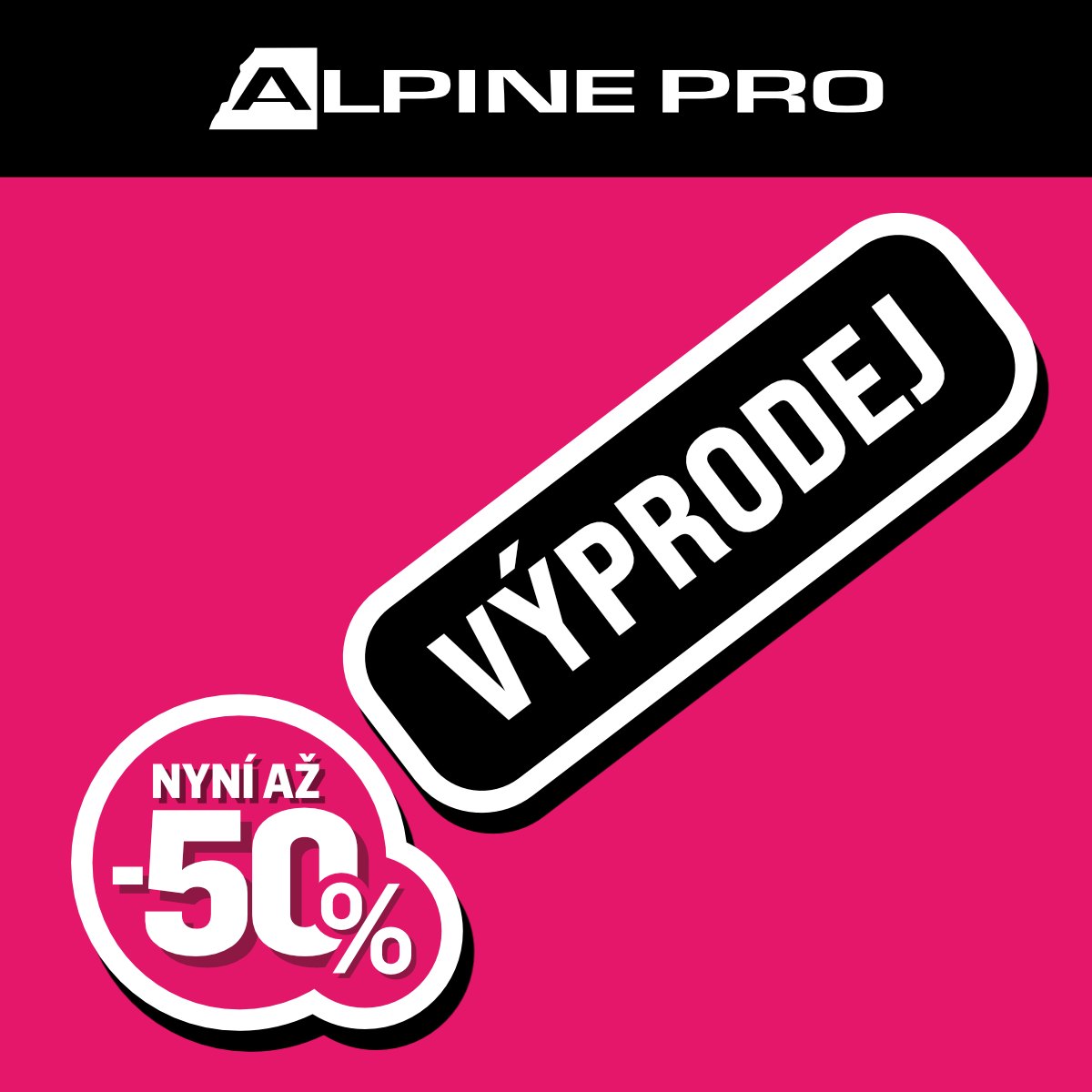 Letní výprodej v ALPINE PRO