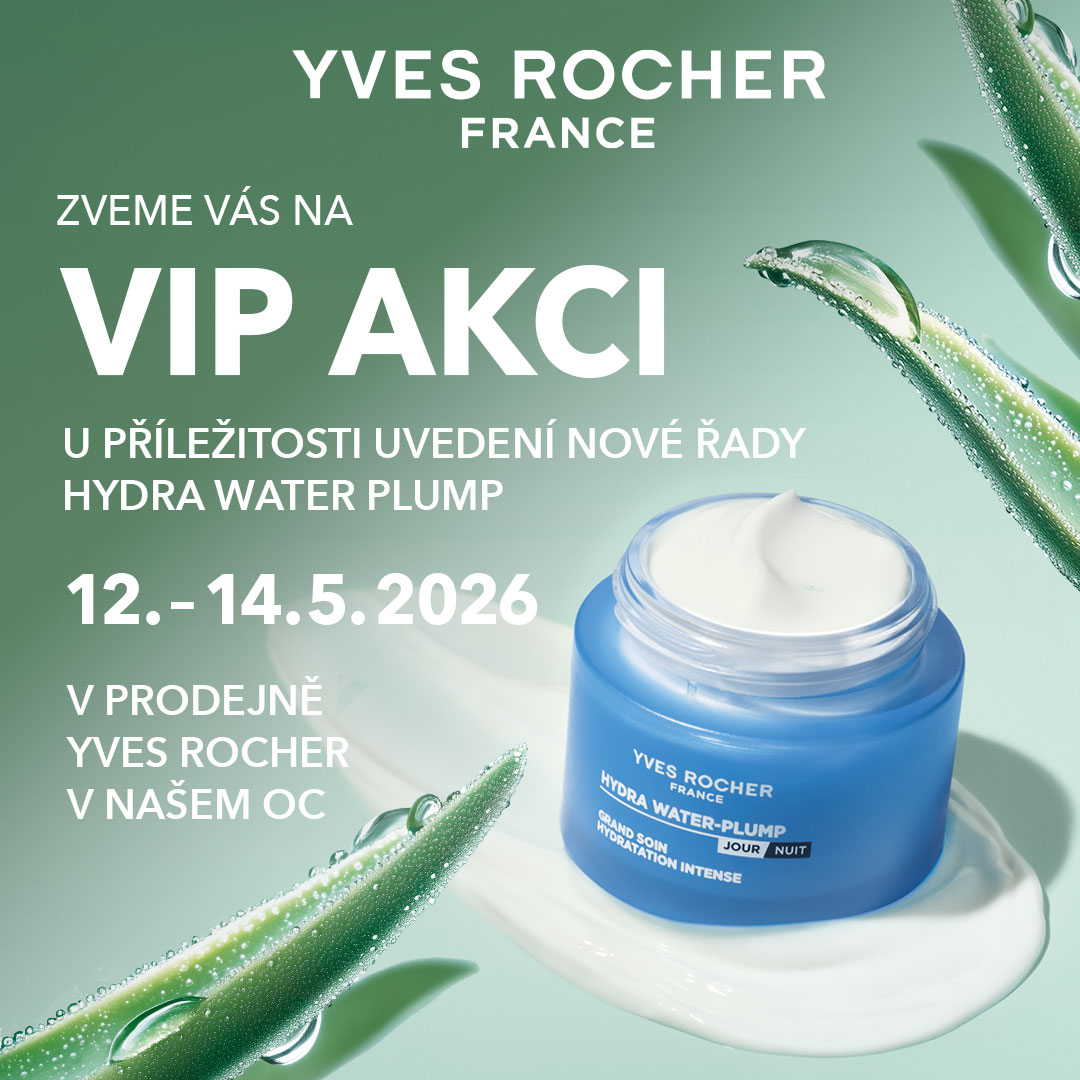 VIP akce v Yves Rocher