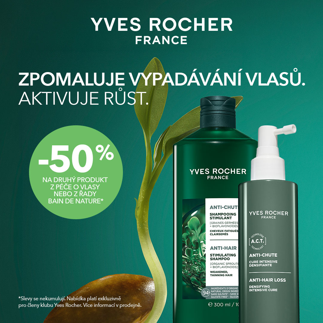 Zpomalte vypadávaní vlasů