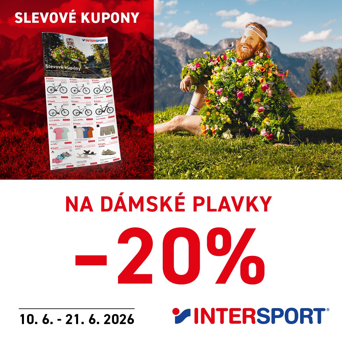 Slevové kupony INTERSPORT