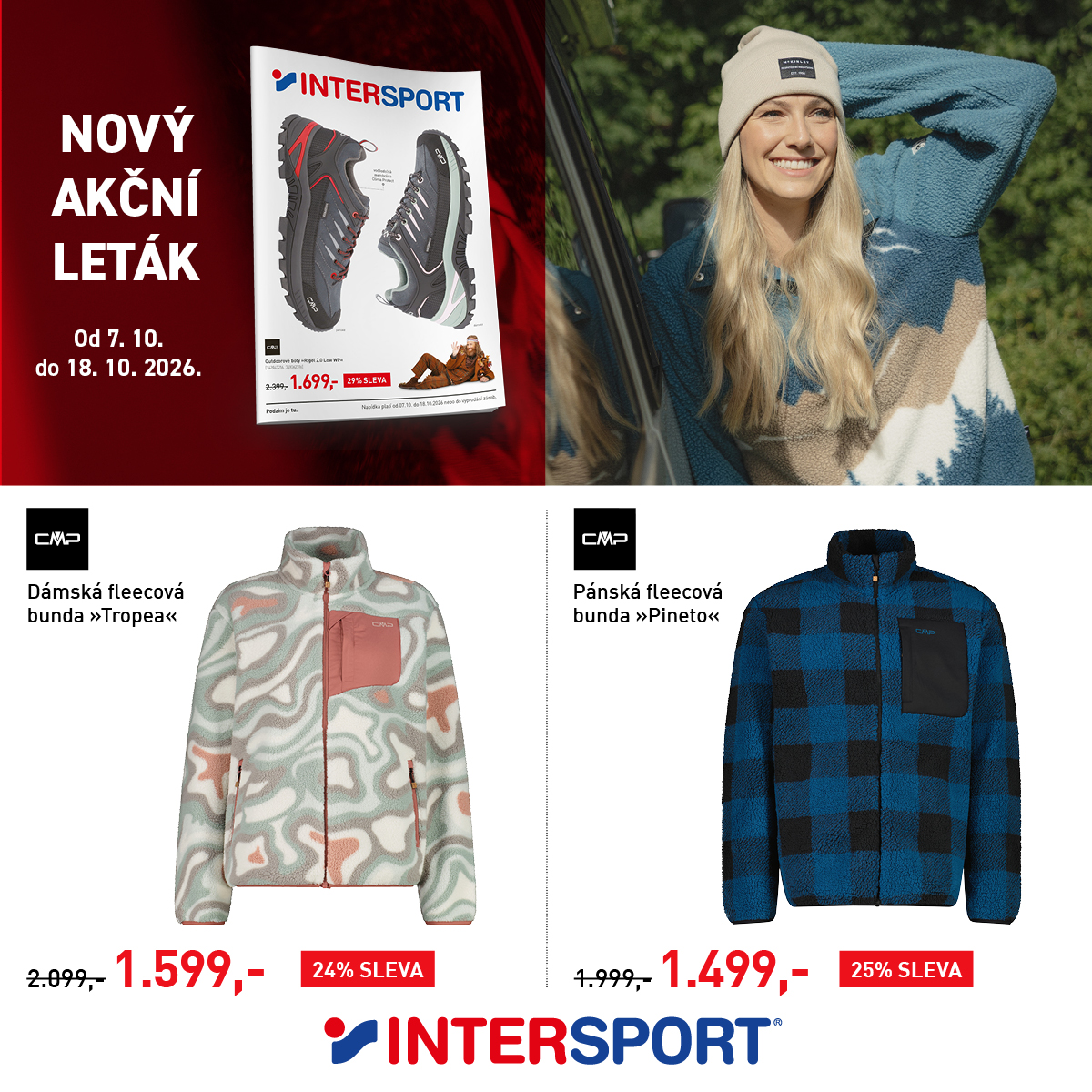 Nový akční leták INTERSPORT