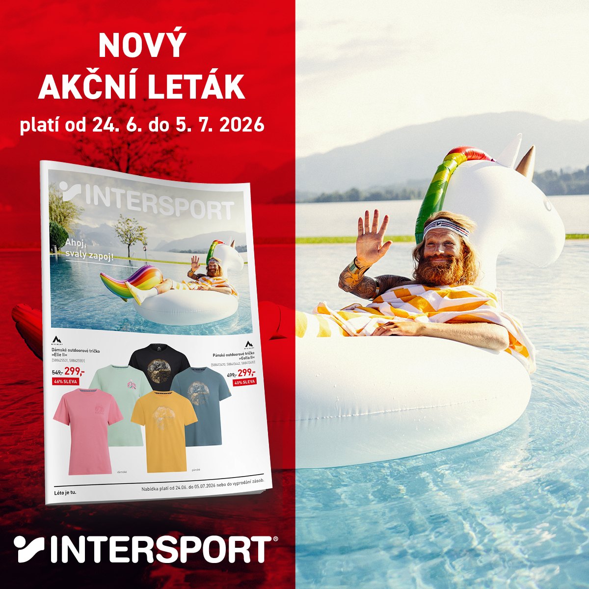 Nový akční leták INTERSPORT