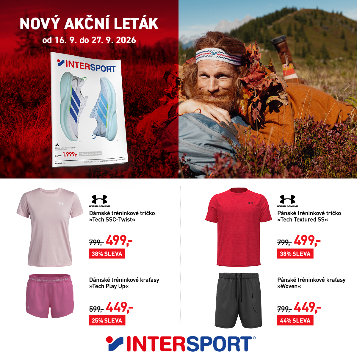Nový akční leták INTERSPORT