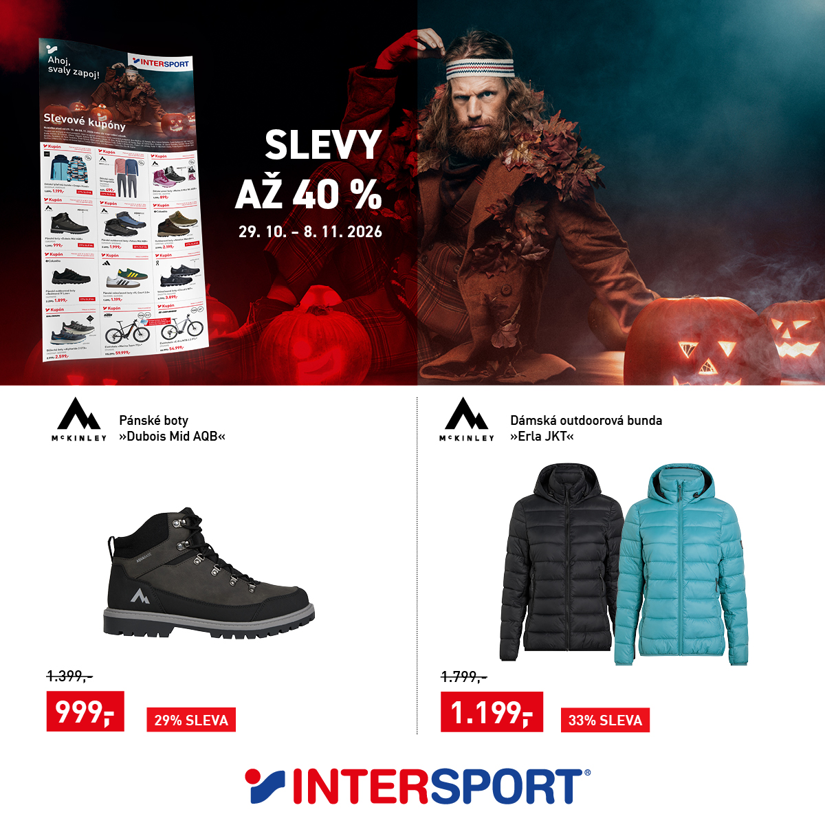 Slevové kupony INTERSPORT