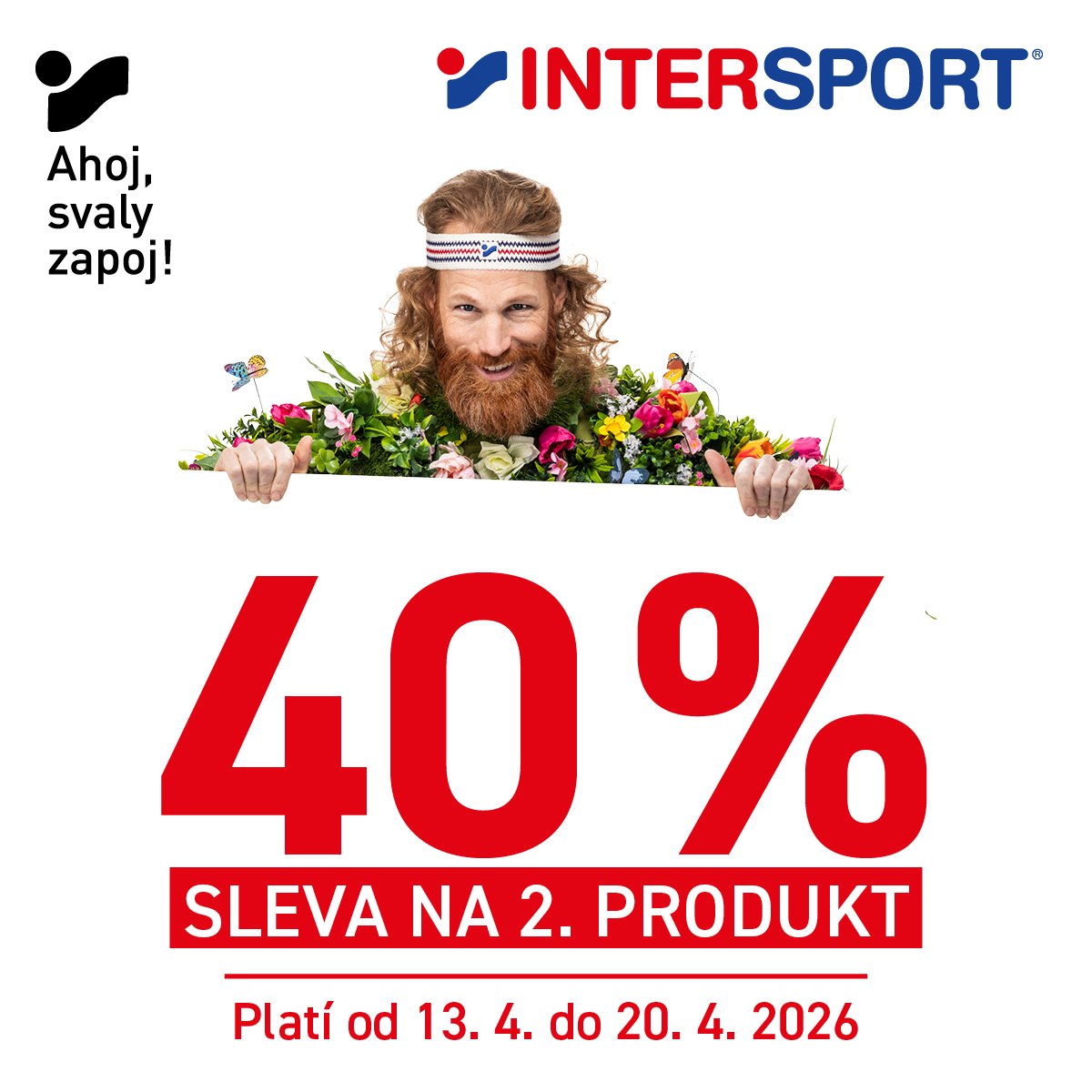 Sleva 40 % na 2. produkt