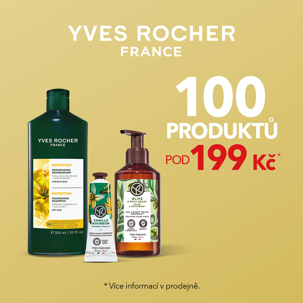 100 produktů pod 199 Kč