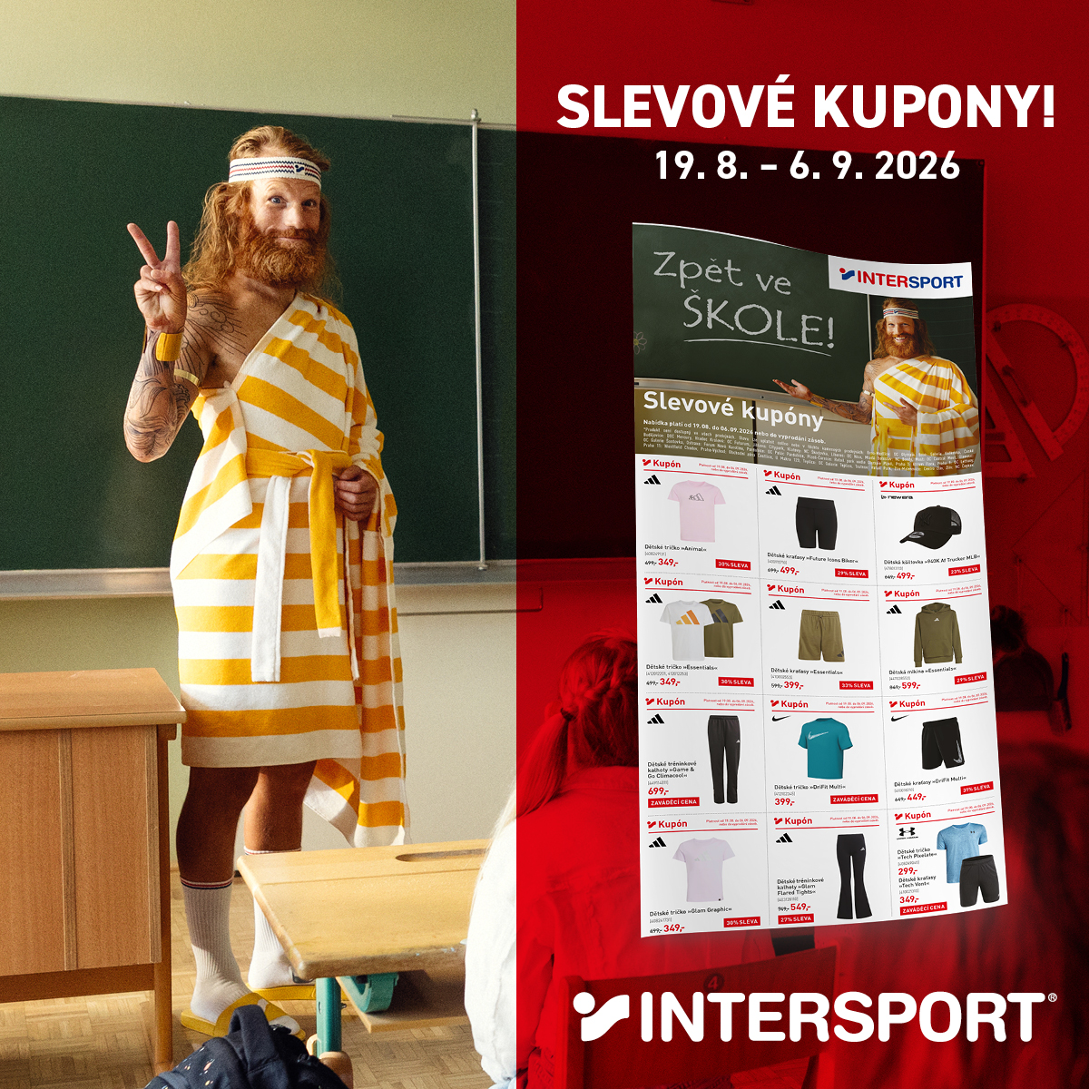 Slevové kupony INTERSPORT