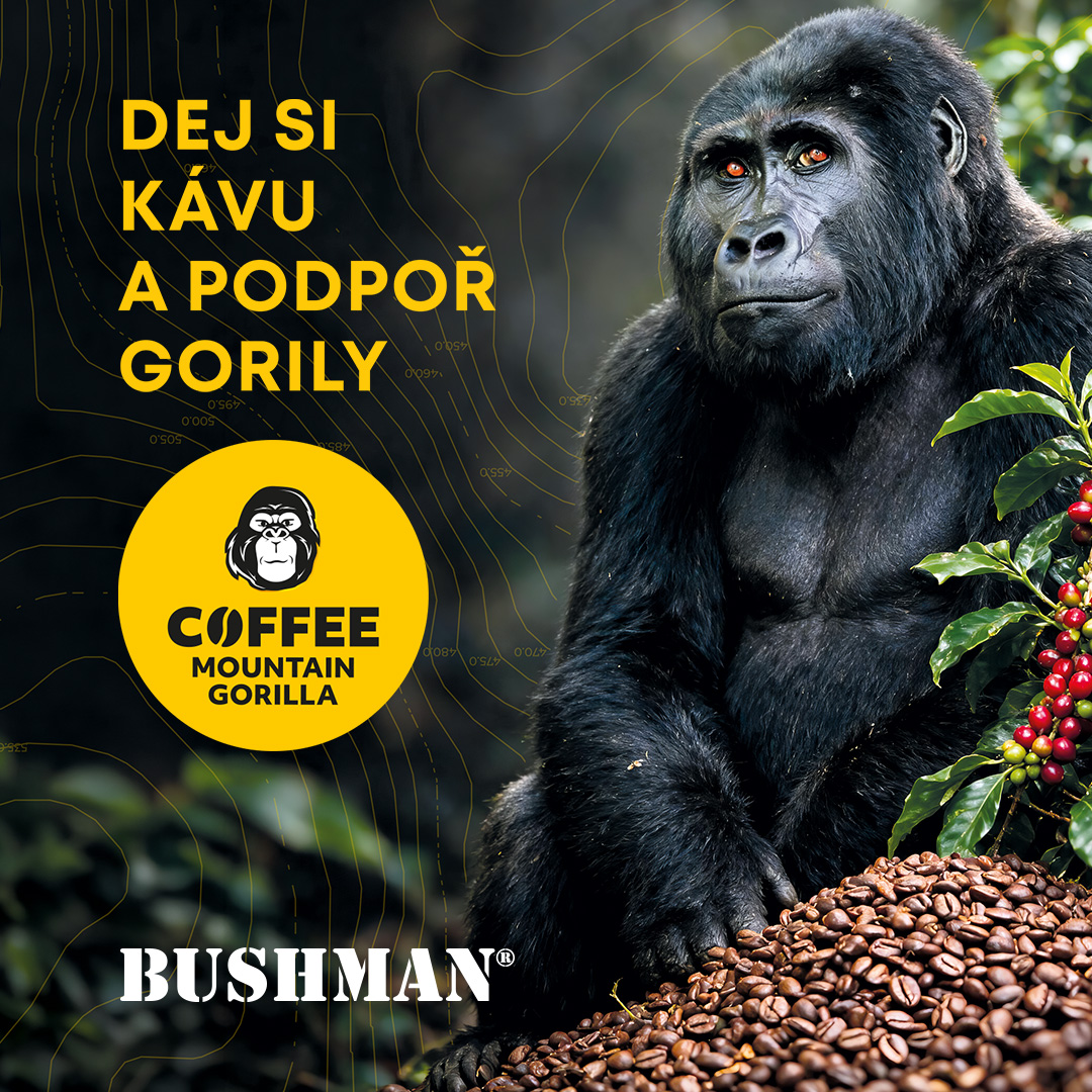 Dej si kávu a podpoř gorily