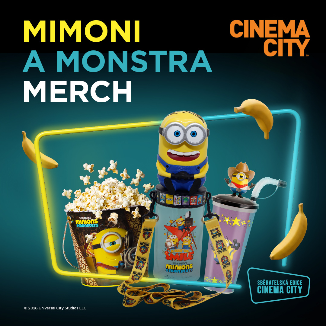 Mimoni a monstra merch