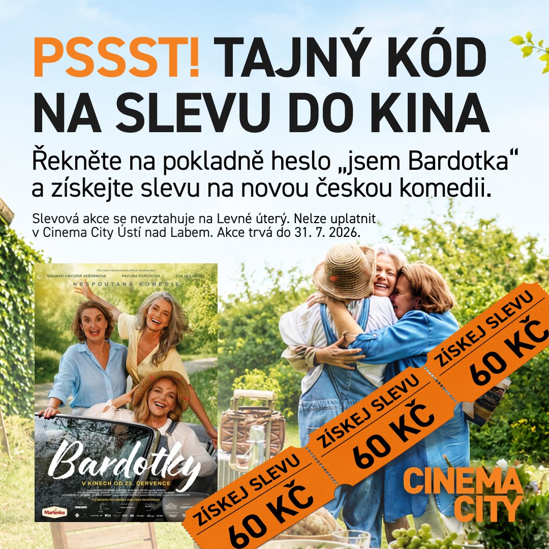Tajný kód na slevu do kina