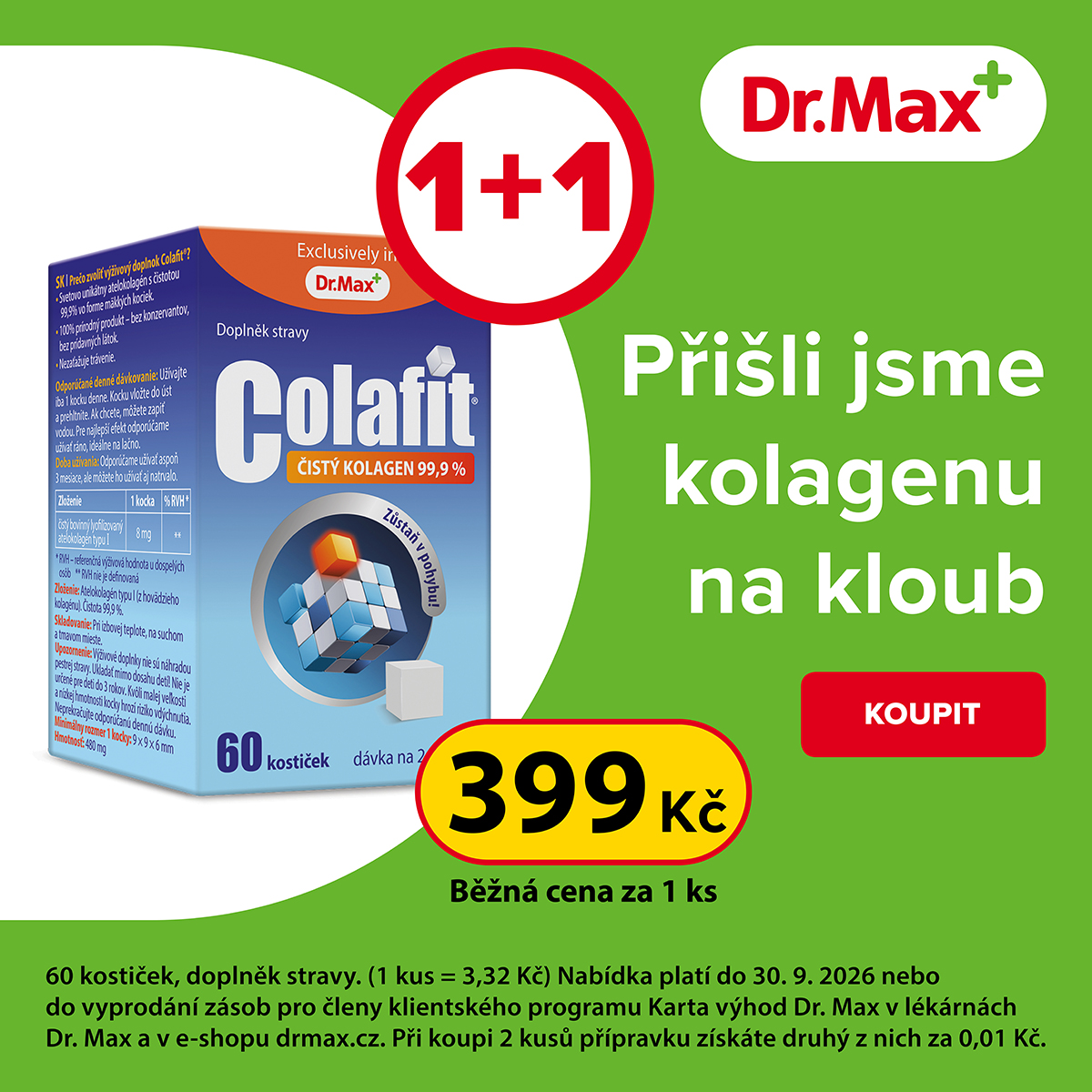 Přišli jsme kolagenu na kloub
