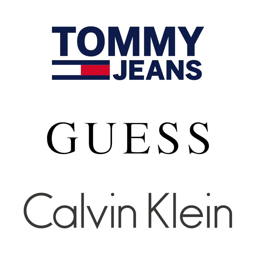 TOMMY JEANS / GUESS / CALVIN KLEIN