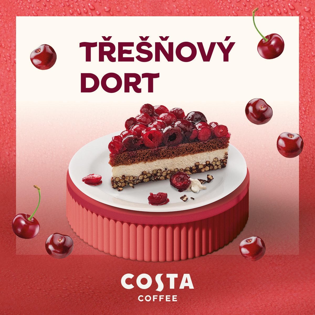 Třešňový dort