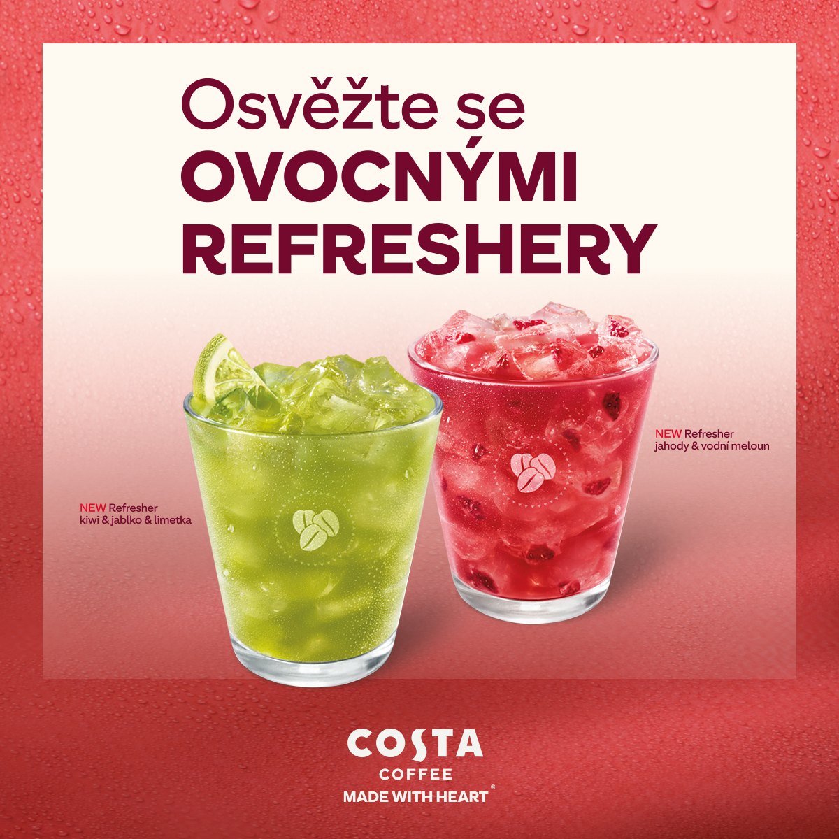 Osvěžte se ovocnými Refreshery