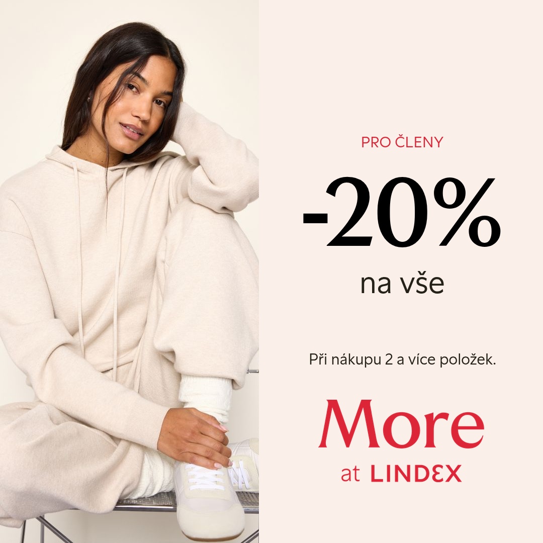 -20 % na vše v LINDEXu