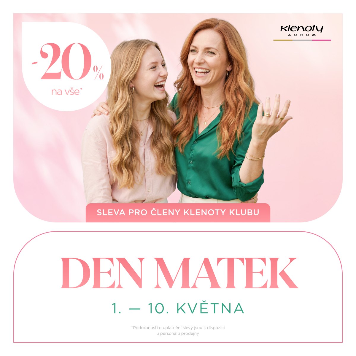 Den matek v Klenoty Aurum