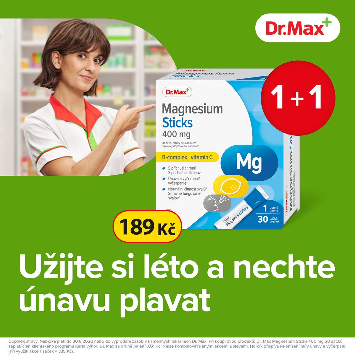 Užijte si léto a nechte únavu plavat