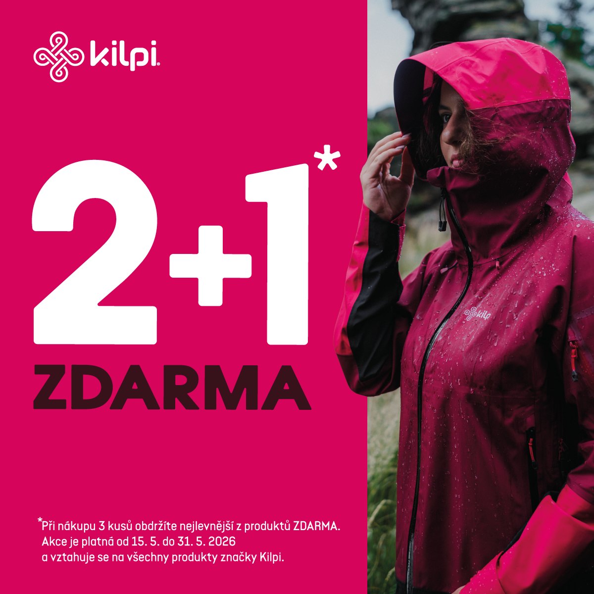 2+1 zdarma v Kilpi