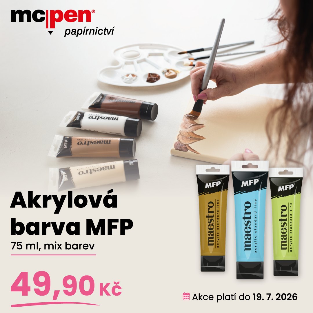 Akrylové barvy MFP Maestro