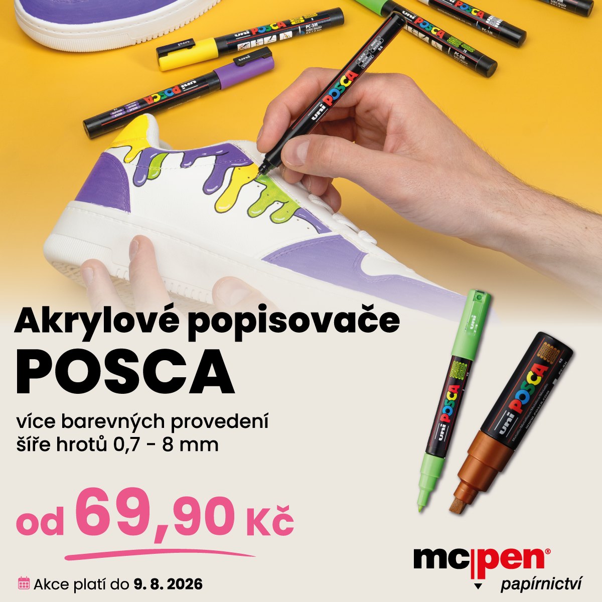 Akrylové popisovače POSCA