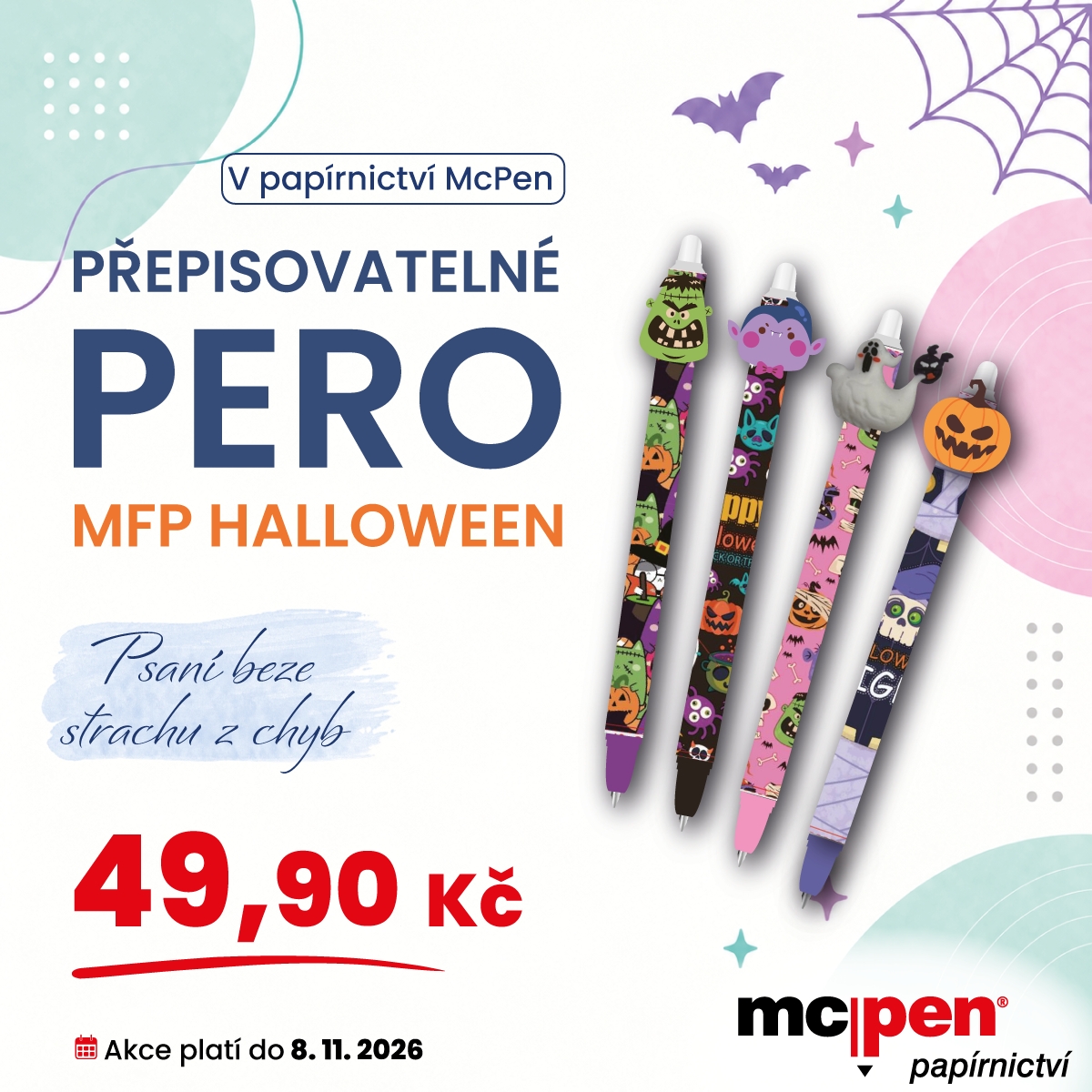 Přepisovatelné pero MFP Halloween