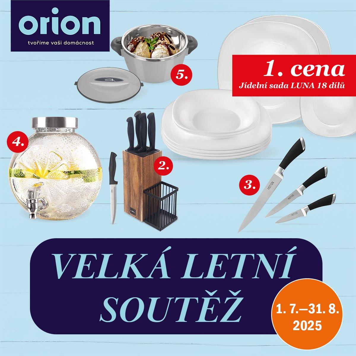 Velká letní soutěž ORION