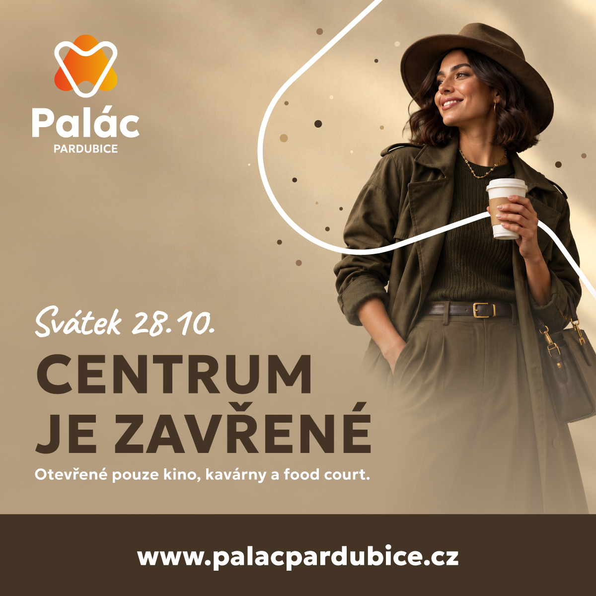 Sváteční otevírací doba dne 28. října