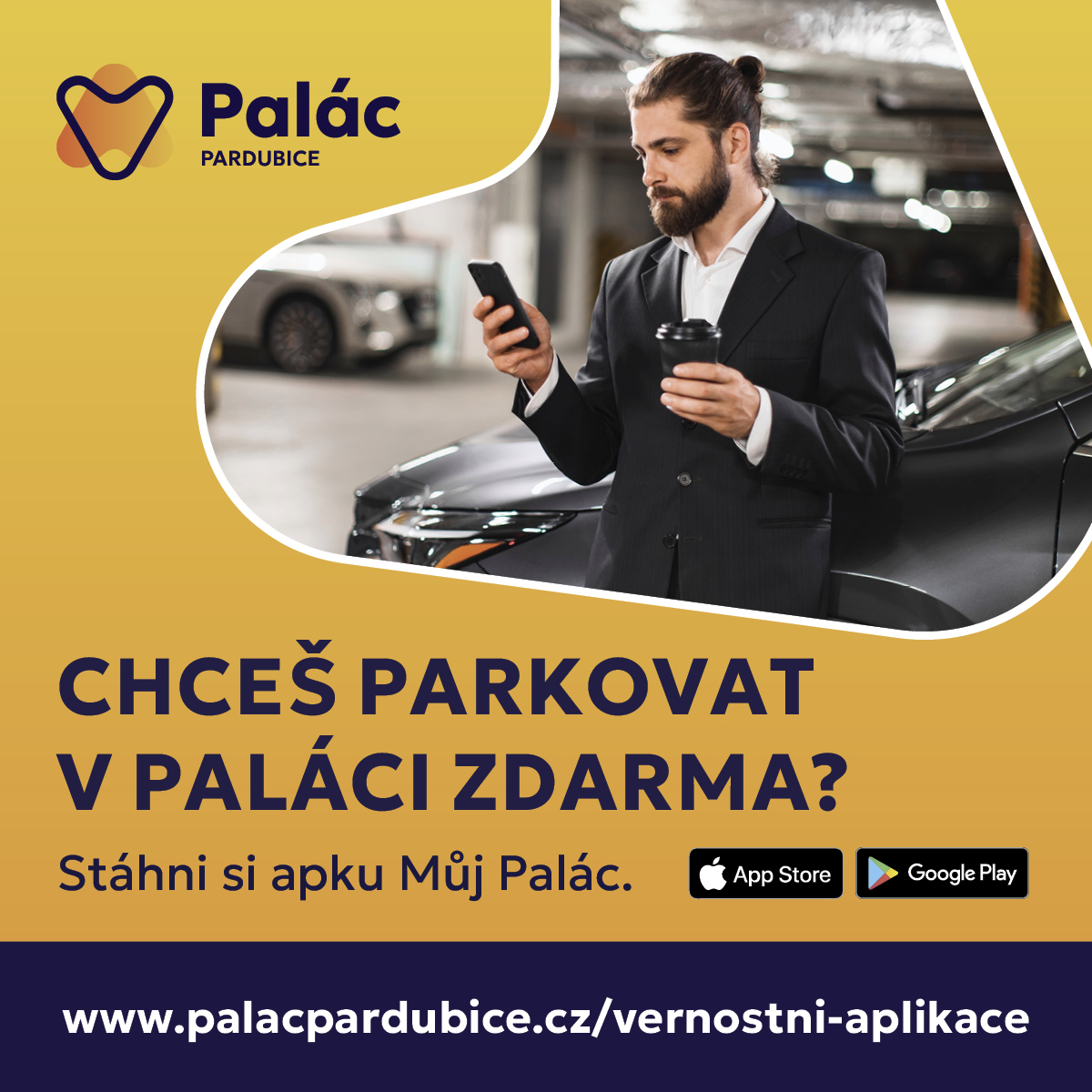 Chcete parkovat v Paláci zdarma?