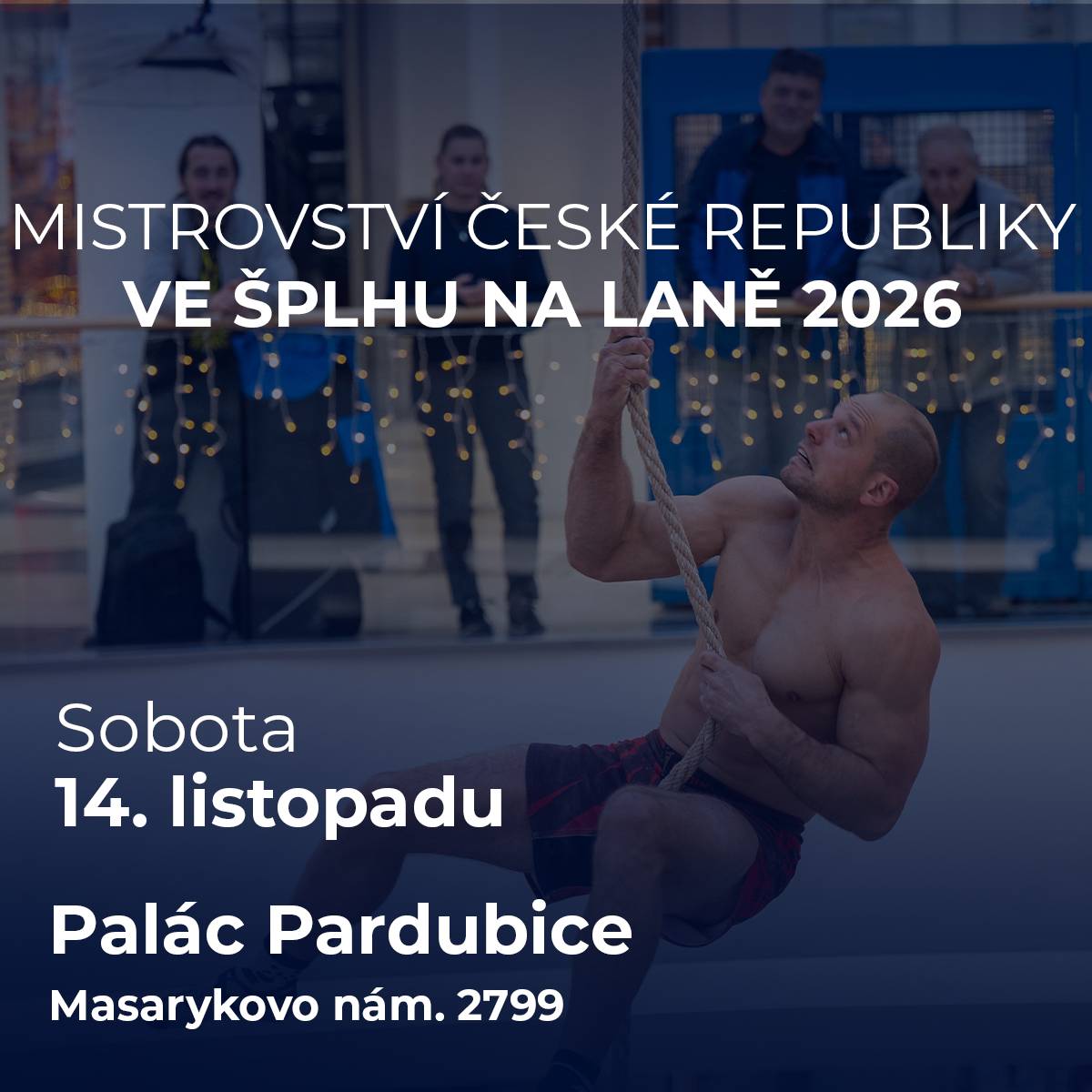 Mistrovství ČR ve šplhu na laně 2026
