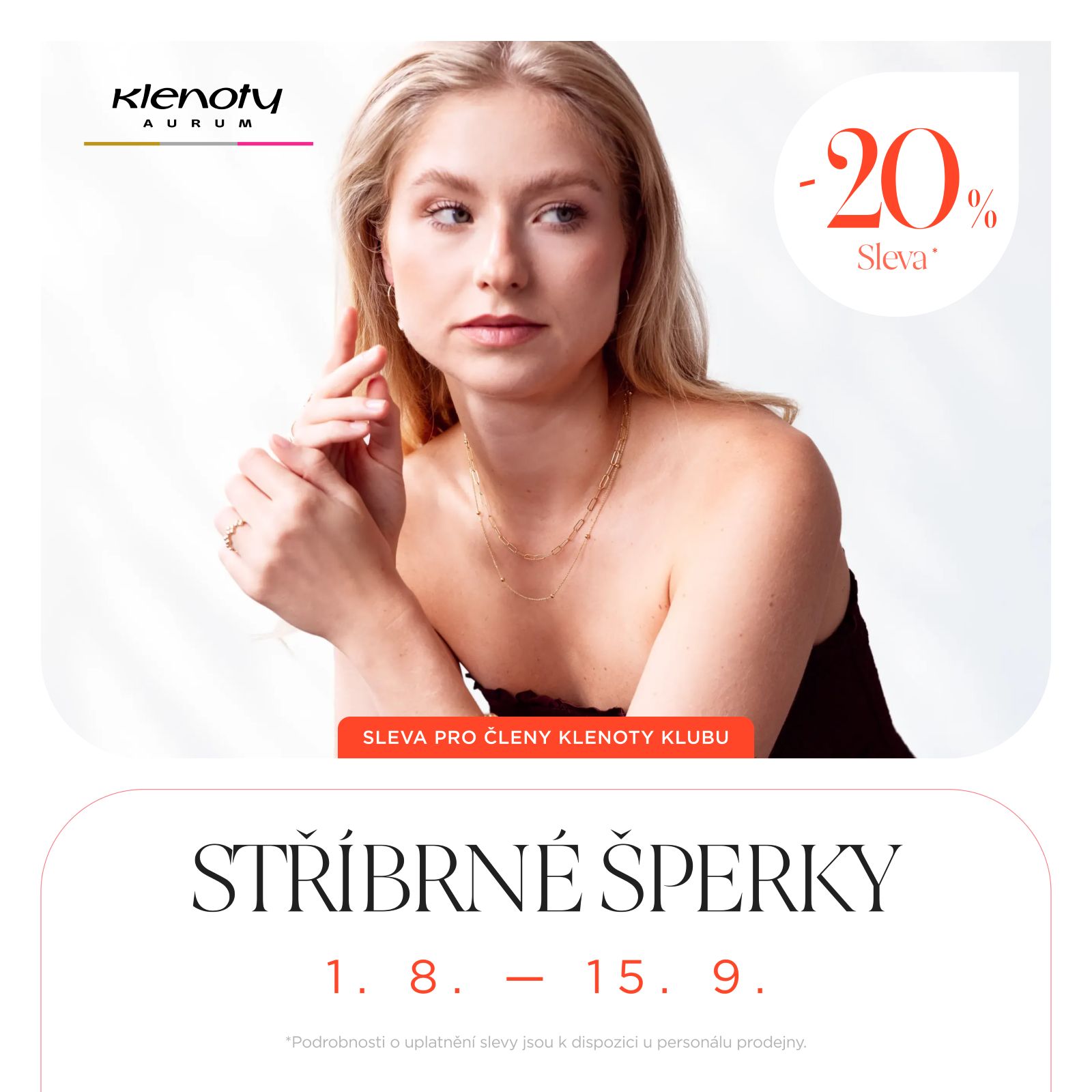 Stříbrné dny v Klenotech Aurum