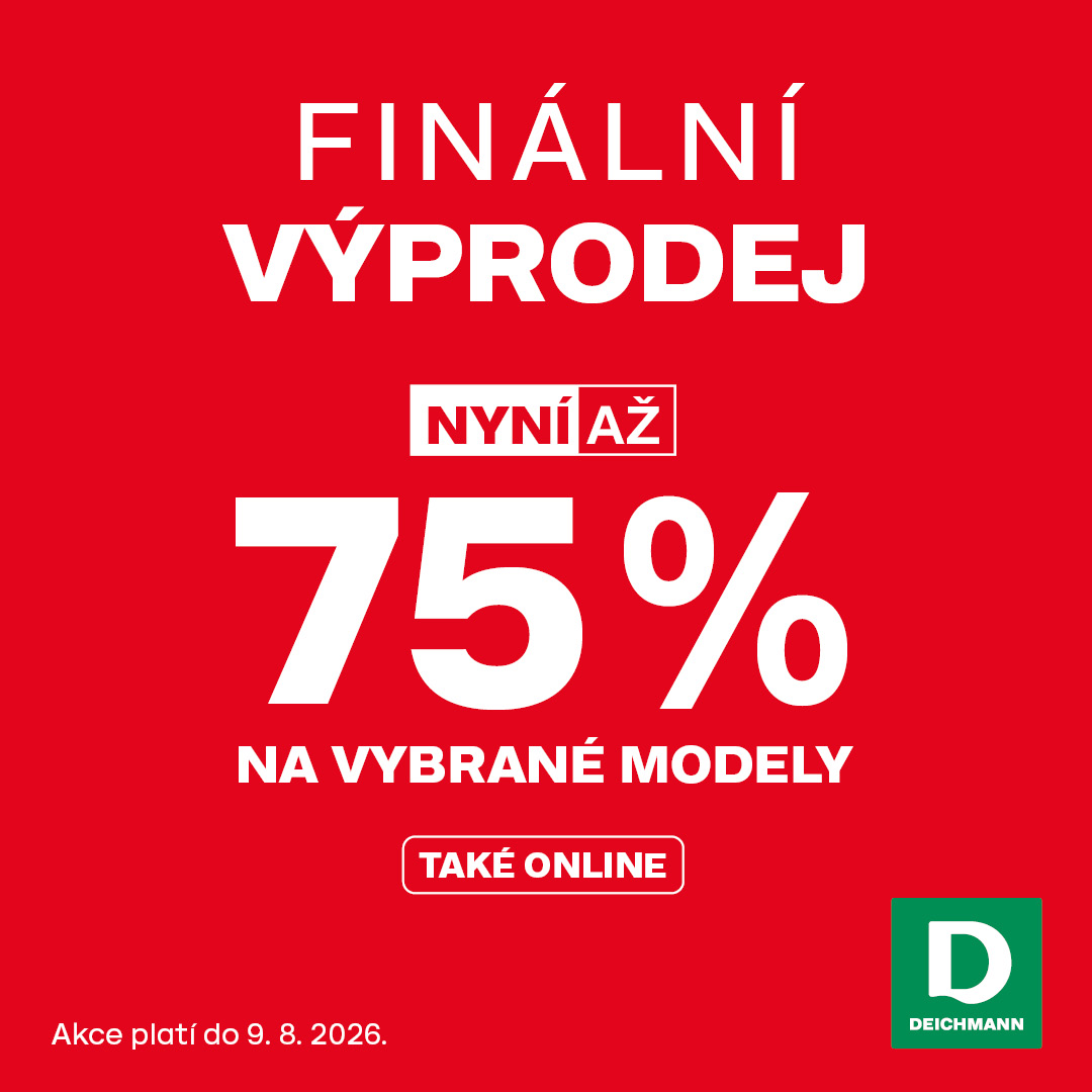 Finální výprodej u DEICHMANNa
