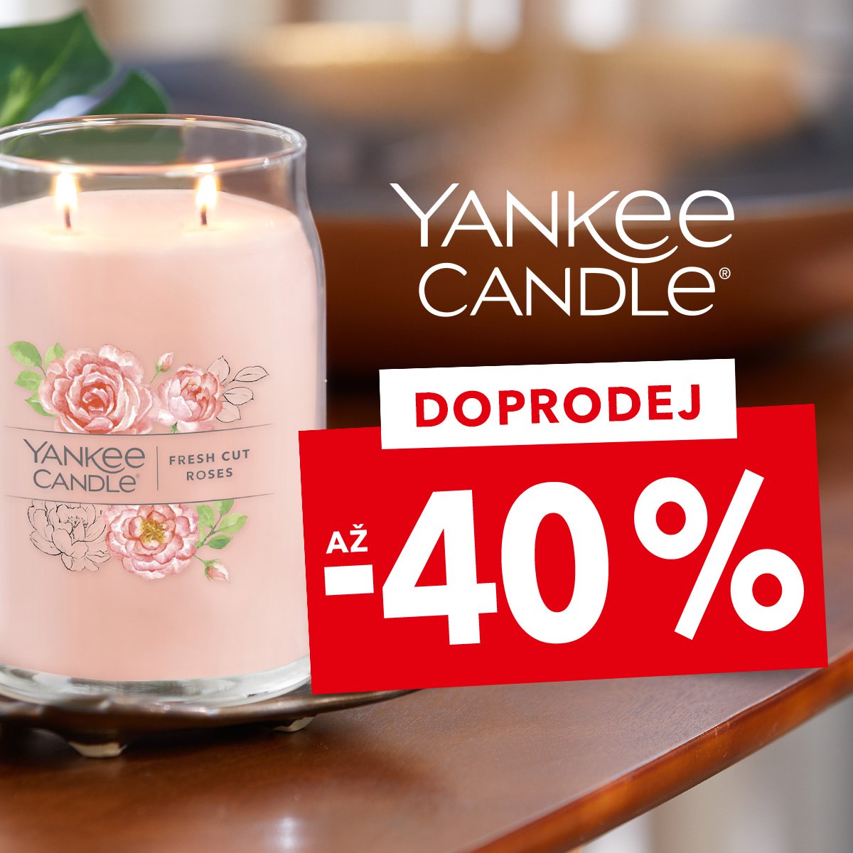 Doprodej v Yankee Candle