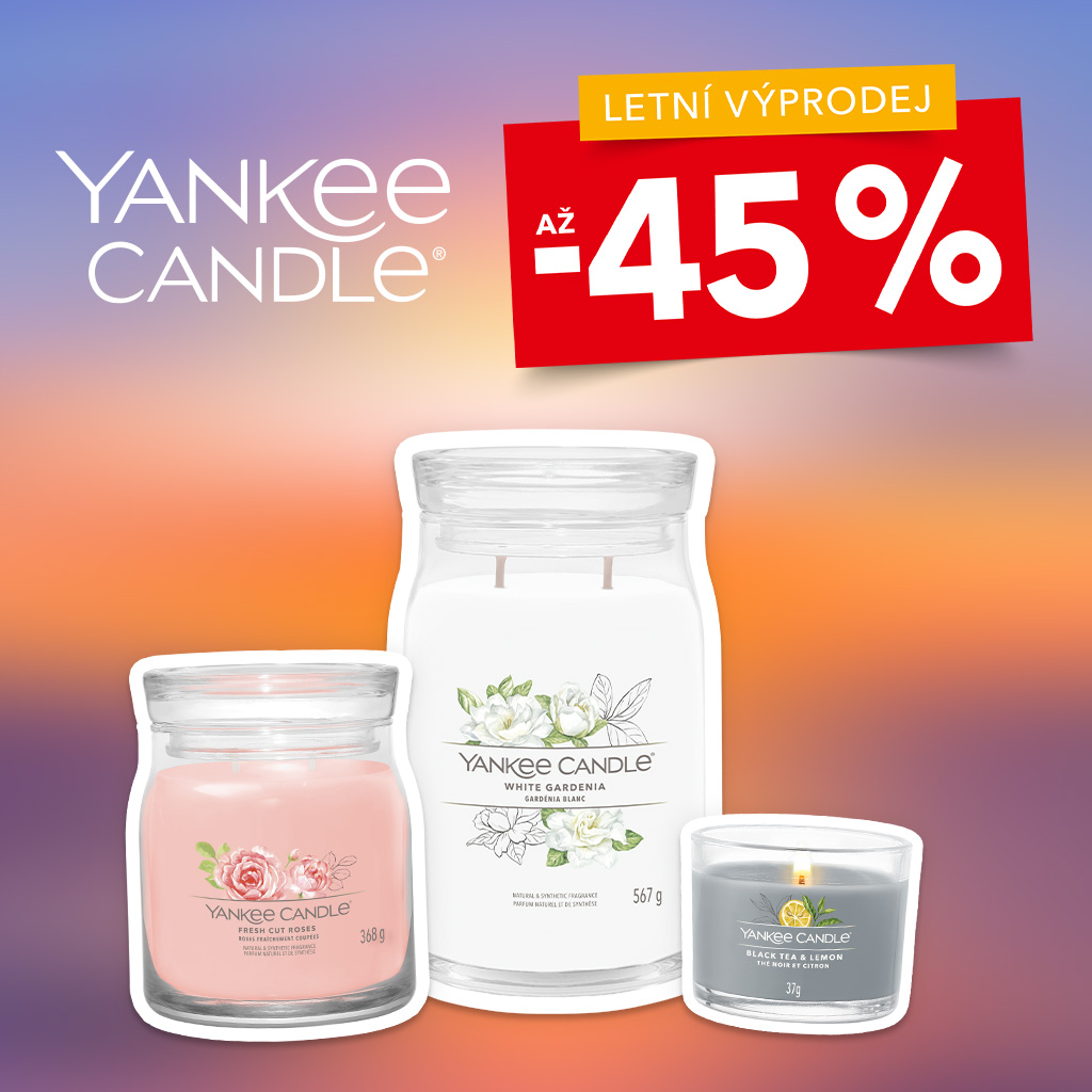 Letní výprodej v Yankee Candle